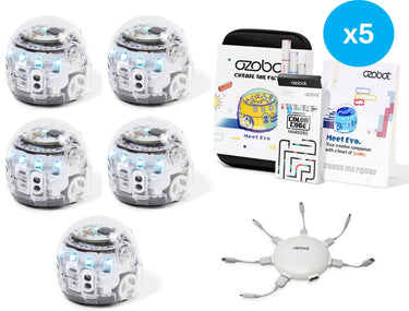 Ozobot Evo Kits with Charger and Colour Code Markers